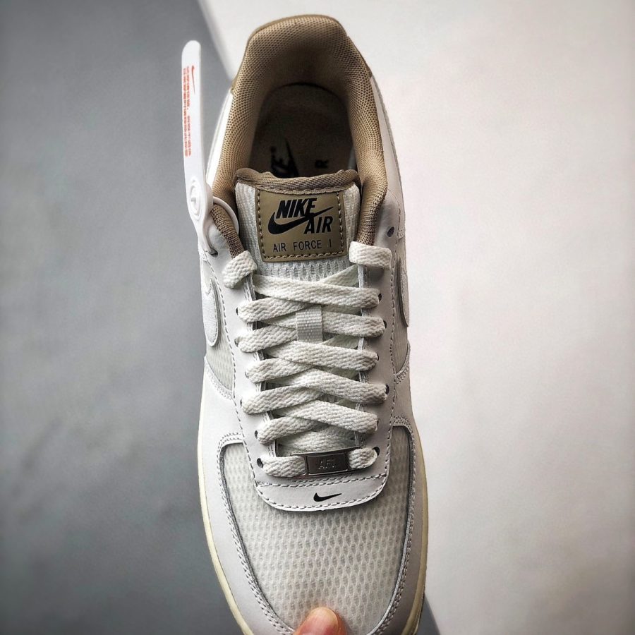 giày nike air force 1 '07 lv8 'summit white khaki' fz5225-100