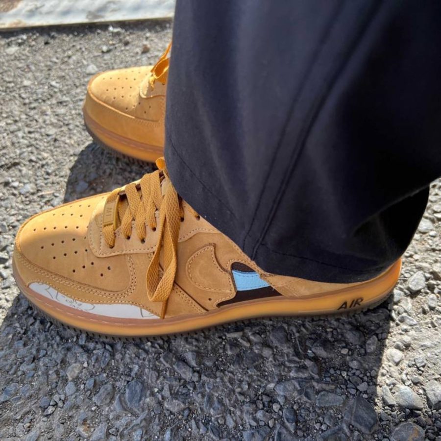 giày nike air force 1 '07 lx 'see through - wheat' dq7580-700