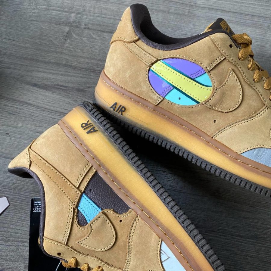 giày nike air force 1 '07 lx 'see through - wheat' dq7580-700