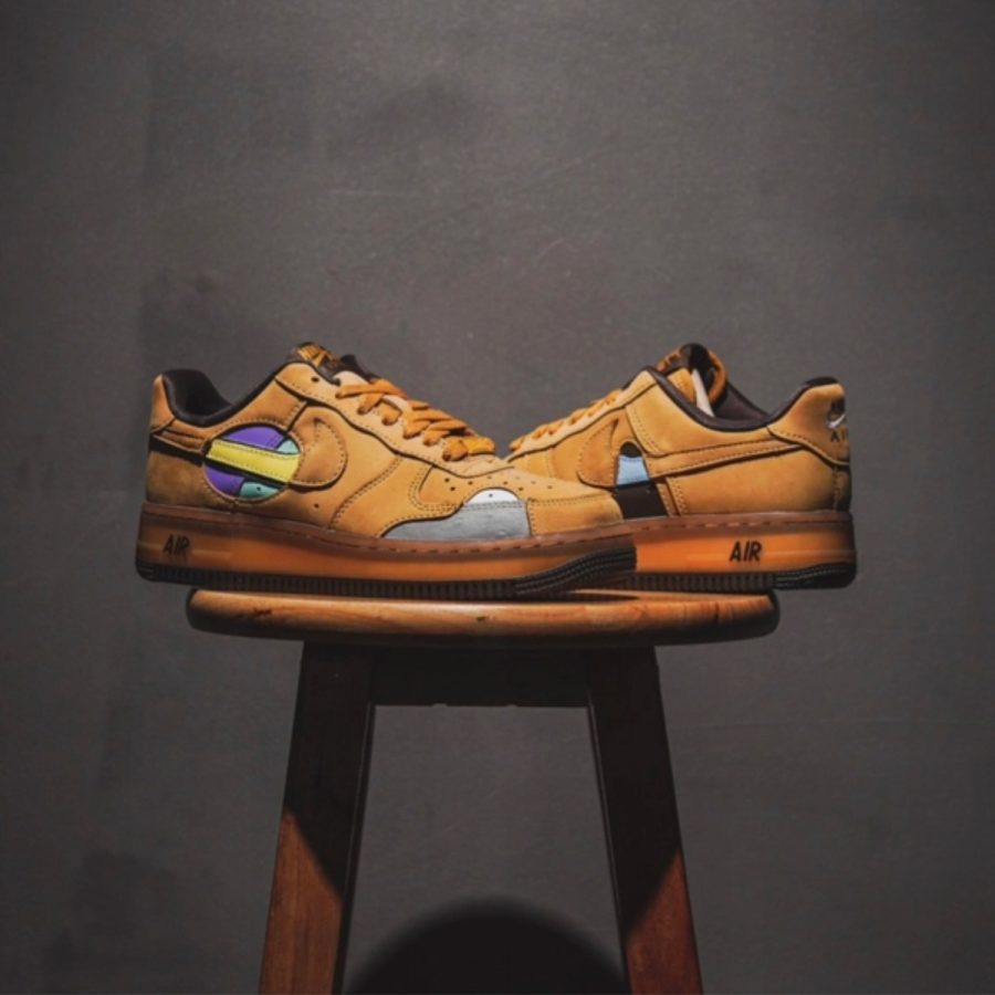 giày nike air force 1 '07 lx 'see through - wheat' dq7580-700