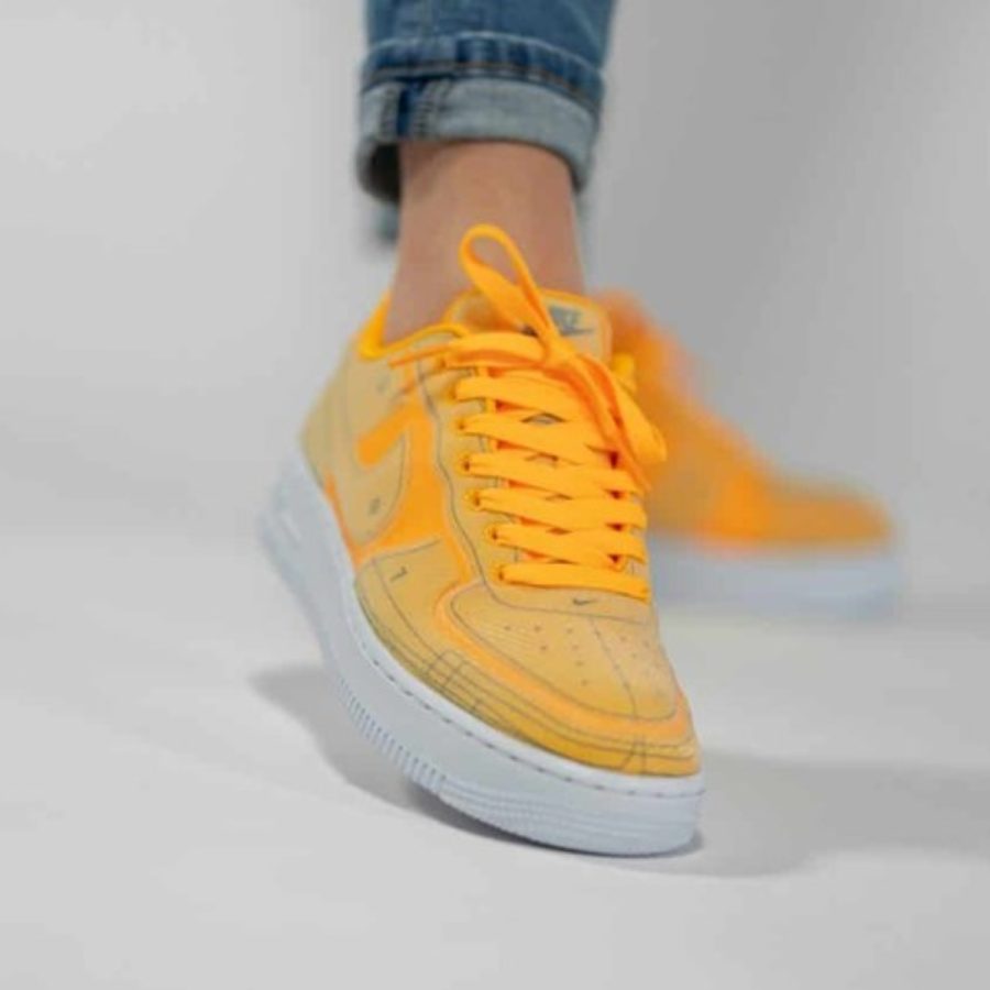 giày nike air force 1 07 low lx 'laser orange' ci3445-800