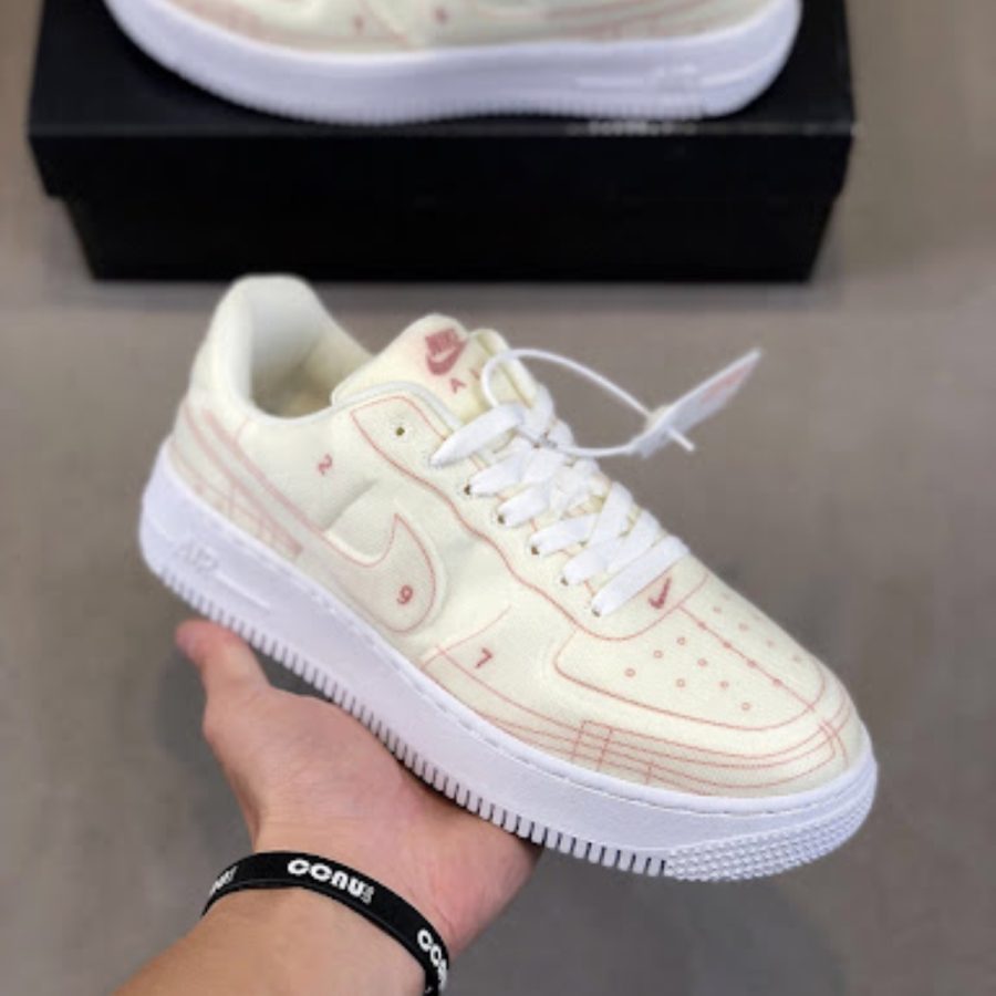 giày nike air force 1 07 low lx 'summit white' ci3445-100