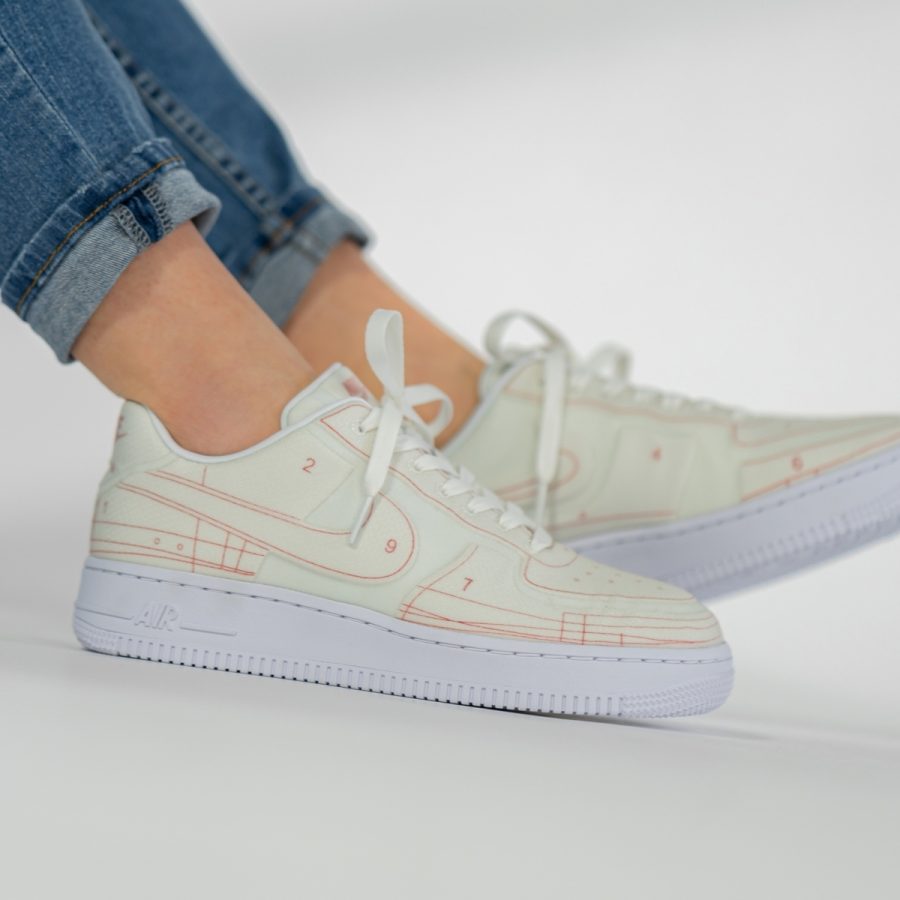 giày nike air force 1 07 low lx 'summit white' ci3445-100