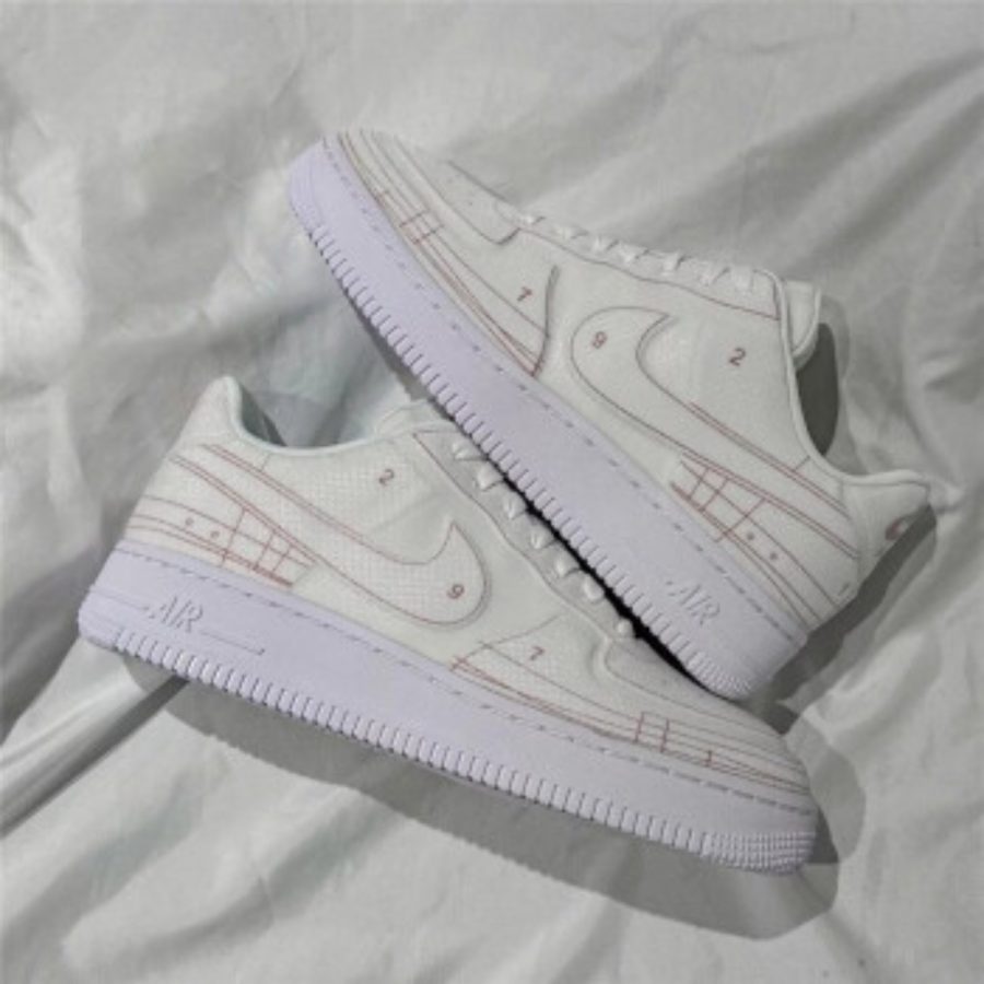 giày nike air force 1 07 low lx 'summit white' ci3445-100