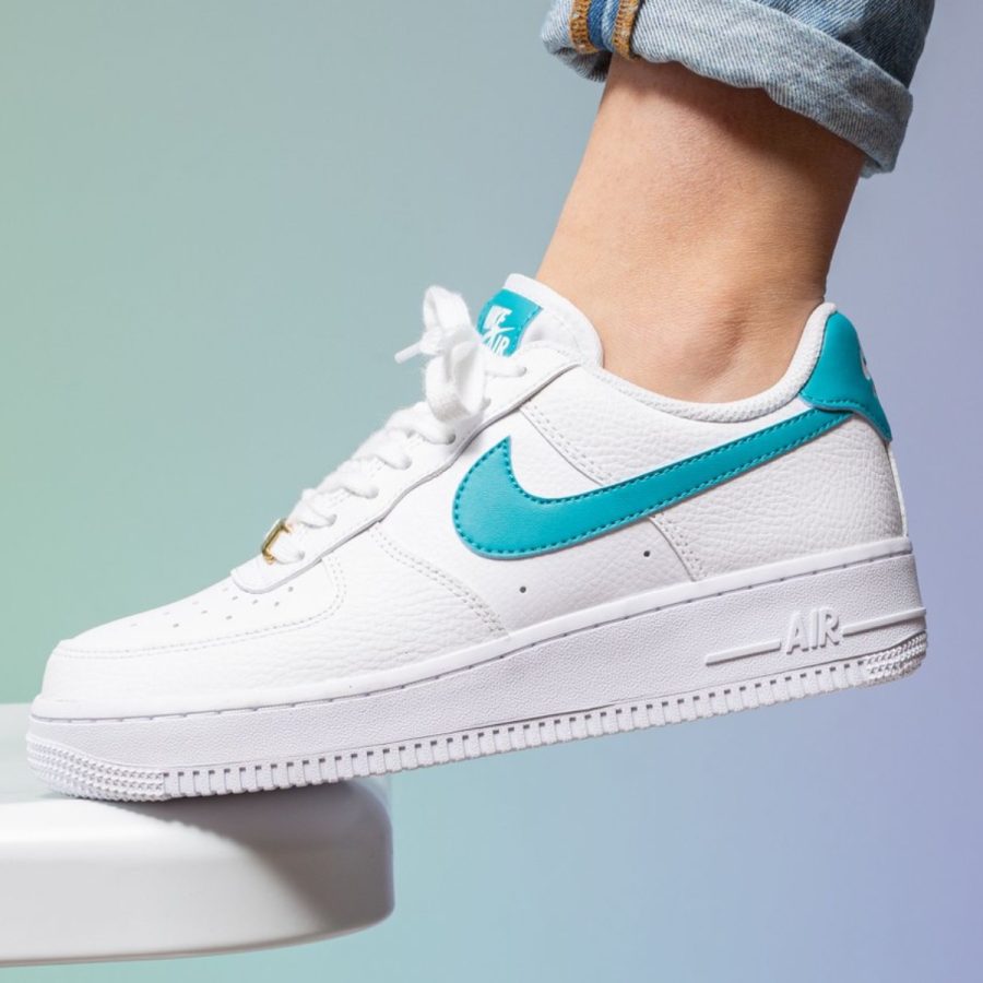 giày nike air force 1 '07 low 'teal nebula' ah0287-109