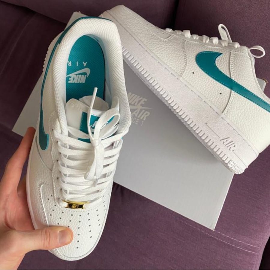 giày nike air force 1 '07 low 'teal nebula' ah0287-109