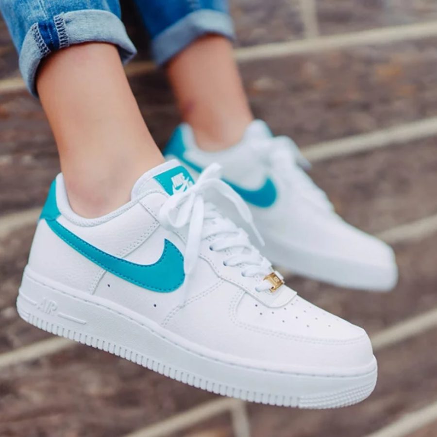 giày nike air force 1 '07 low 'teal nebula' ah0287-109