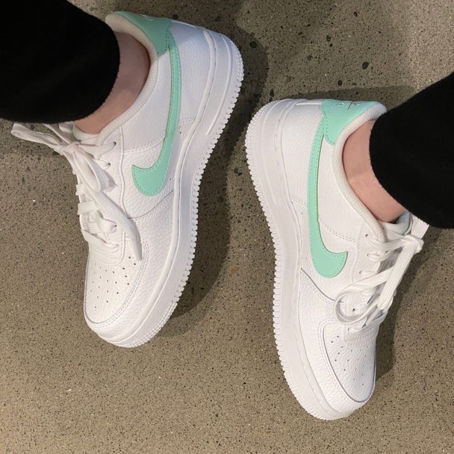 giày nike air force 1 07 low ‘white light green’ ct3839-105
