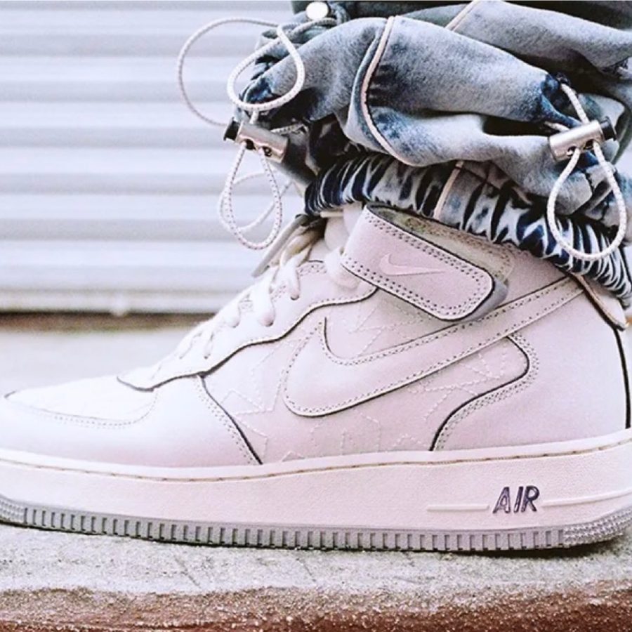 giày nike air force 1 '07 mid 'white canvas' dz4866-121