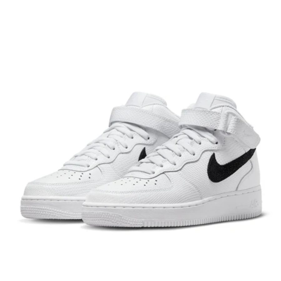 giày nike air force 1 '07 mid 'white snakeskin' dz5211-100