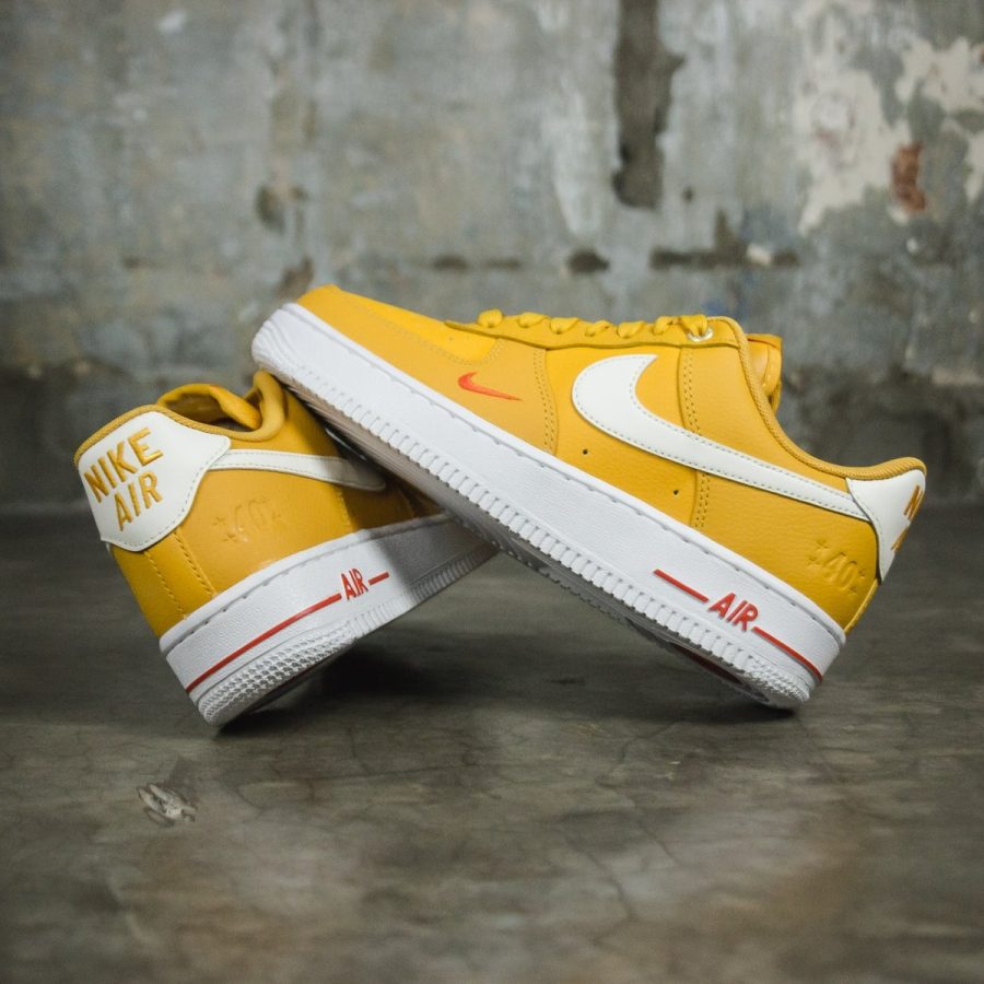 giày nike air force 1 '07 se '40th anniversary - yellow ochre' dq7582-700