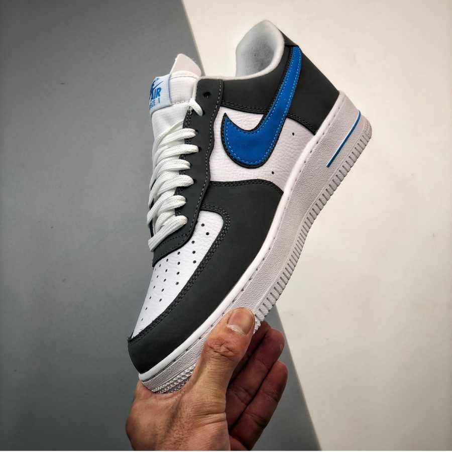 giày nike air force 1 '07 'white grey photo blue' fb3360-100