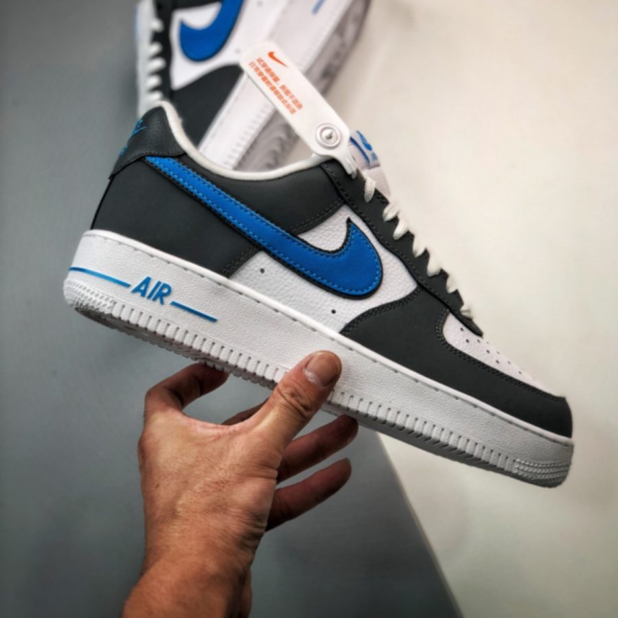 giày nike air force 1 '07 'white grey photo blue' fb3360-100