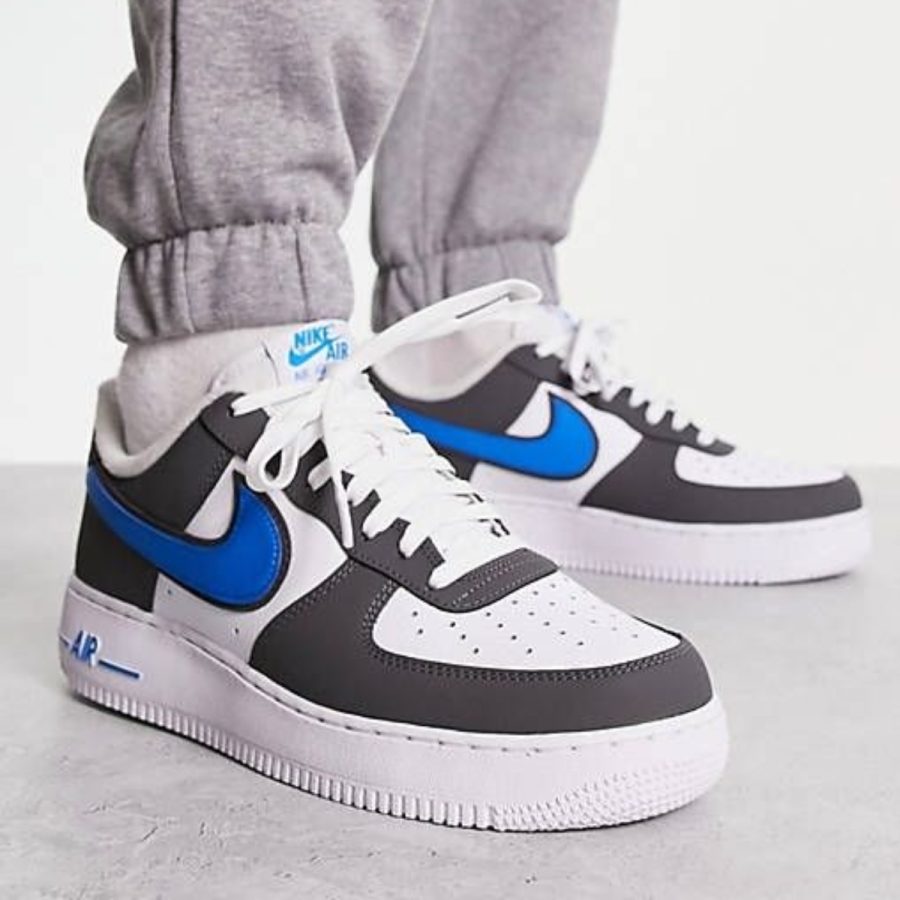 giày nike air force 1 '07 'white grey photo blue' fb3360-100