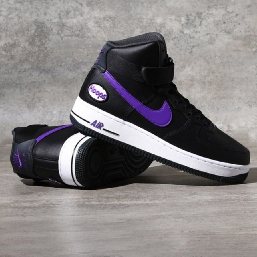 giày nike air force 1 high '07 lv8 hoops 'black purple' dh7453-001