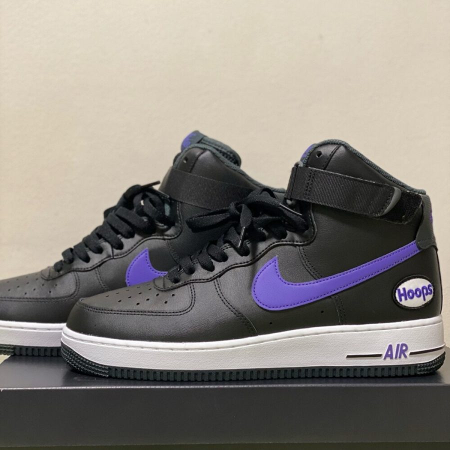 giày nike air force 1 high '07 lv8 hoops 'black purple' dh7453-001