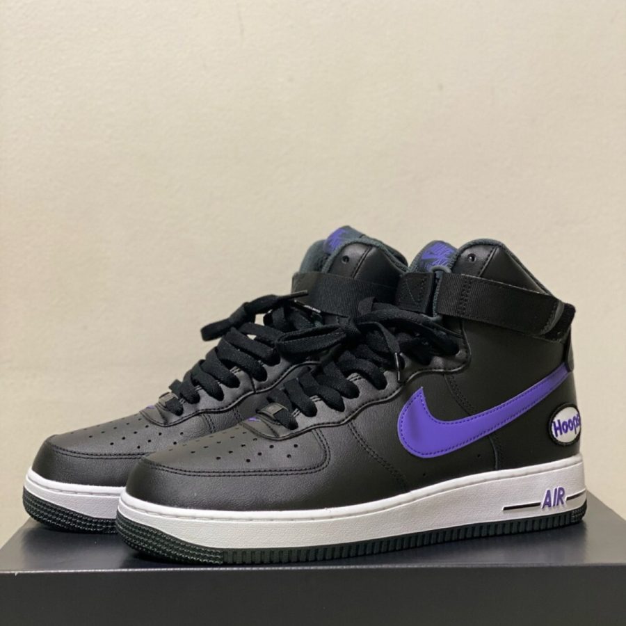 giày nike air force 1 high '07 lv8 hoops 'black purple' dh7453-001