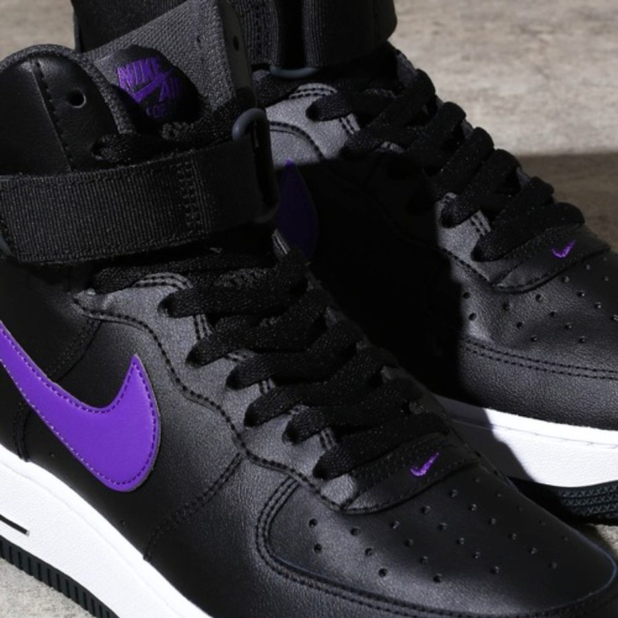 giày nike air force 1 high '07 lv8 hoops 'black purple' dh7453-001