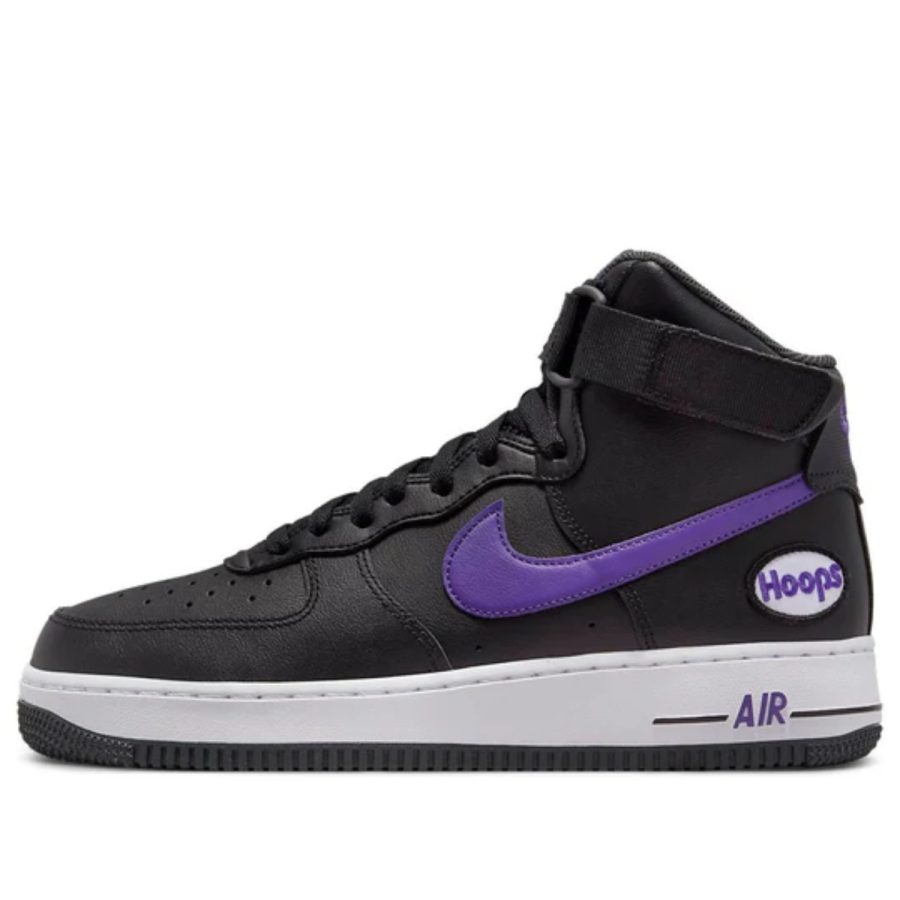 giày nike air force 1 high '07 lv8 hoops 'black purple' dh7453-001