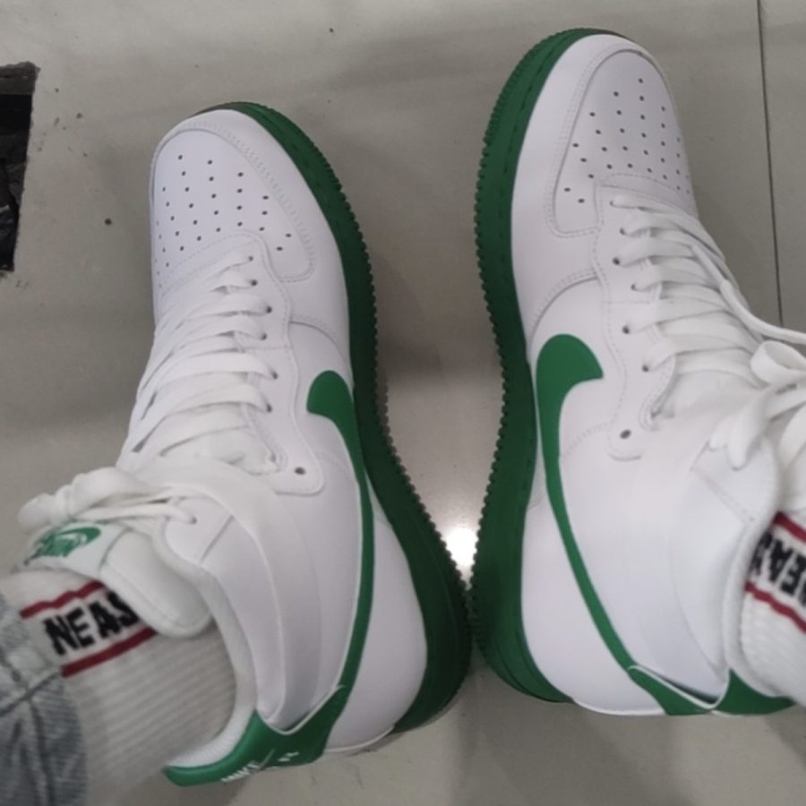 giày nike air force 1 high '07 'lucky green' ck7794-100