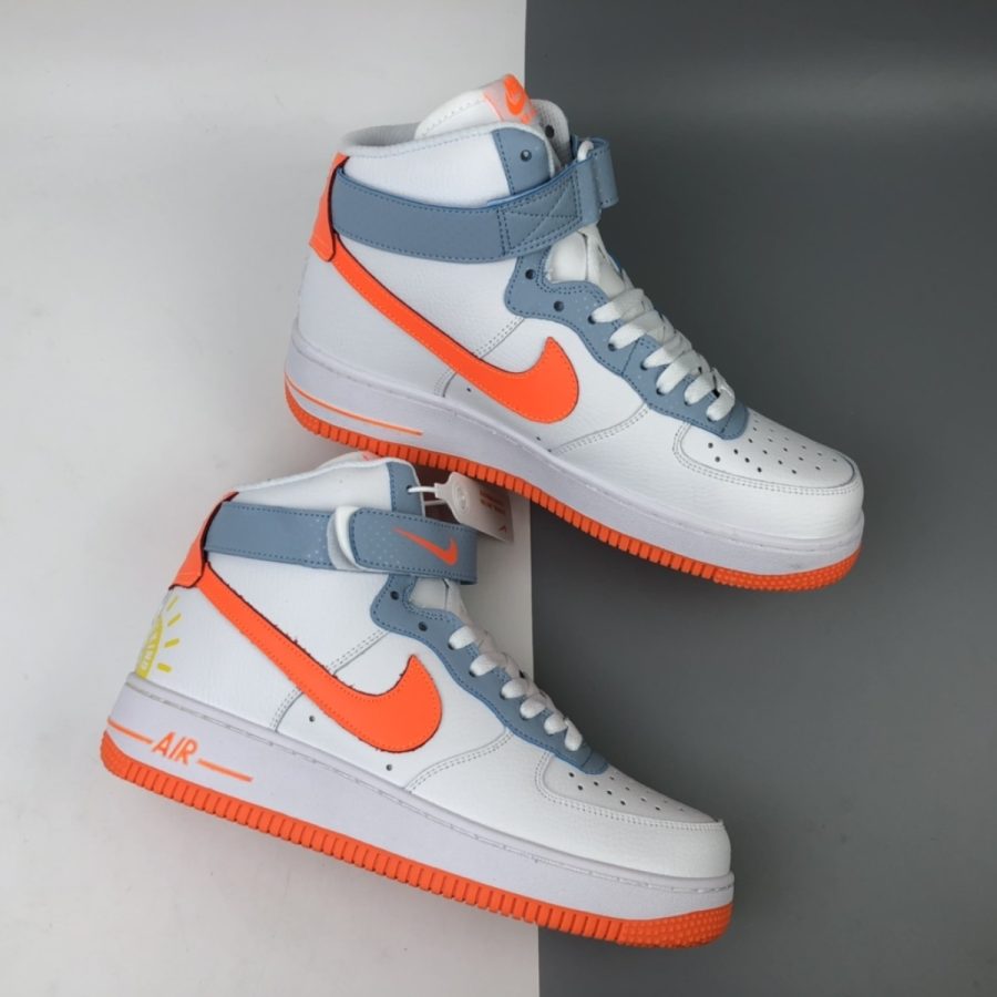 giày nike air force 1 high 'be kind' (gs) dc2198-100