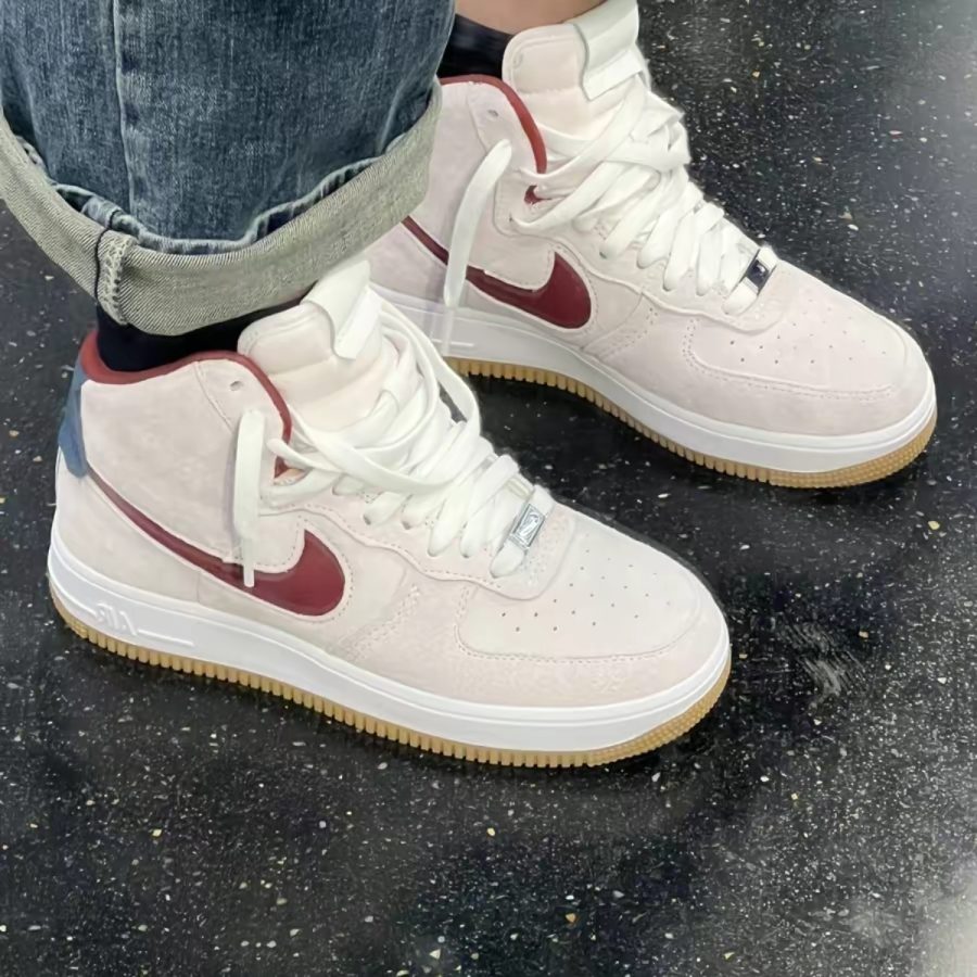 giày nike air force 1 high sculpt 'grey suede' dc3590-104