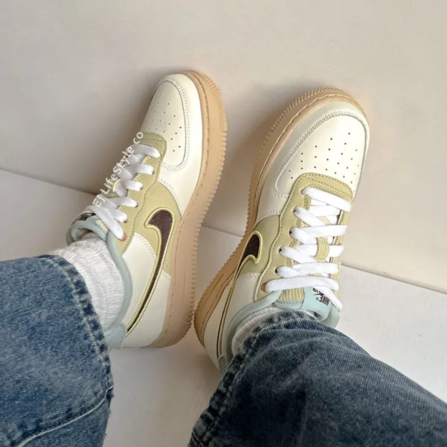 giày nike air force 1 lv8 'coconut milk sesame' hq3473-122