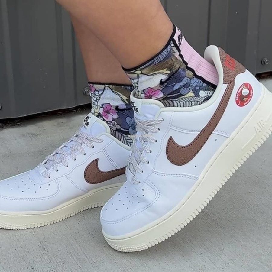 giày nike air force 1 low '07 lx 'coconut' dj9943-101