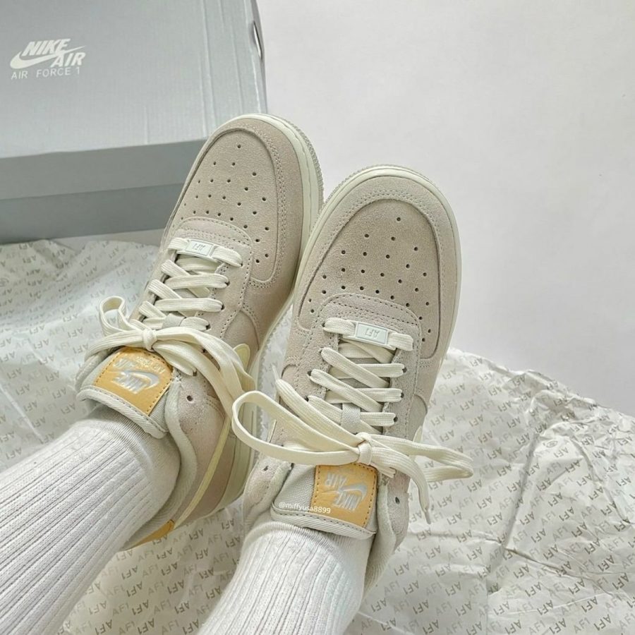 giày nike air force 1 low '07 'light bone' dz4863-001