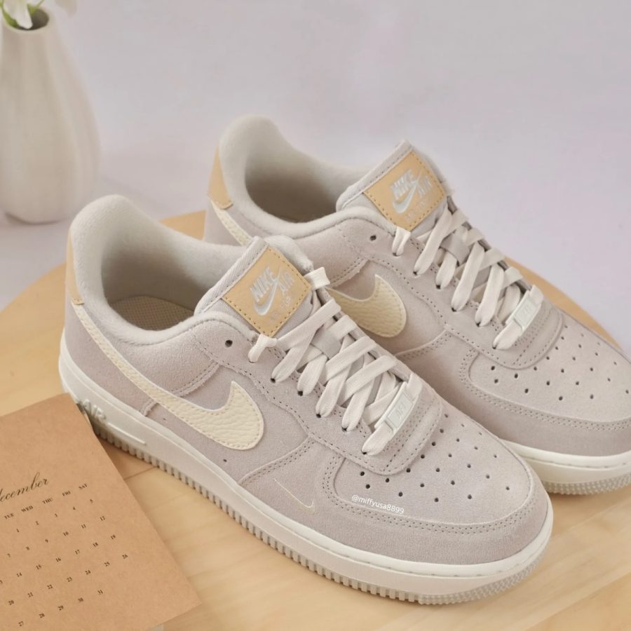 giày nike air force 1 low '07 'light bone' dz4863-001