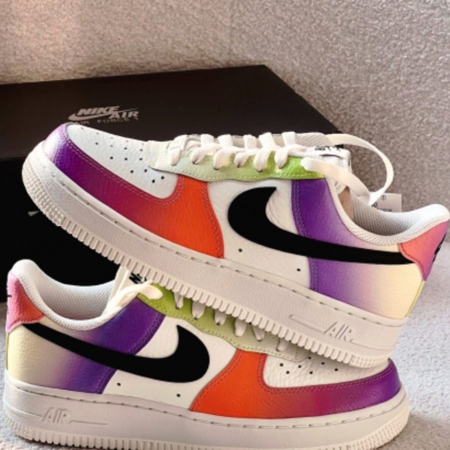 giày nike air force 1 low '07 'multi-color gradient' fd0801-100