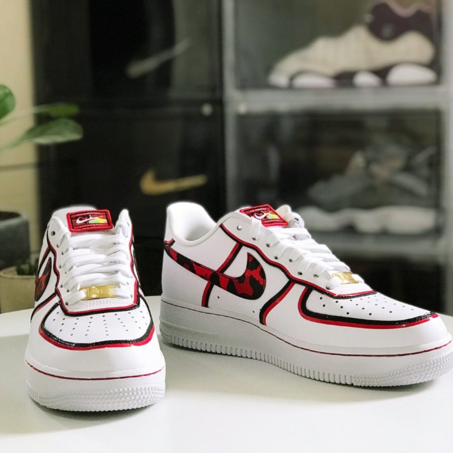 giày nike air force 1 low '07 'rodman' ck6686-100