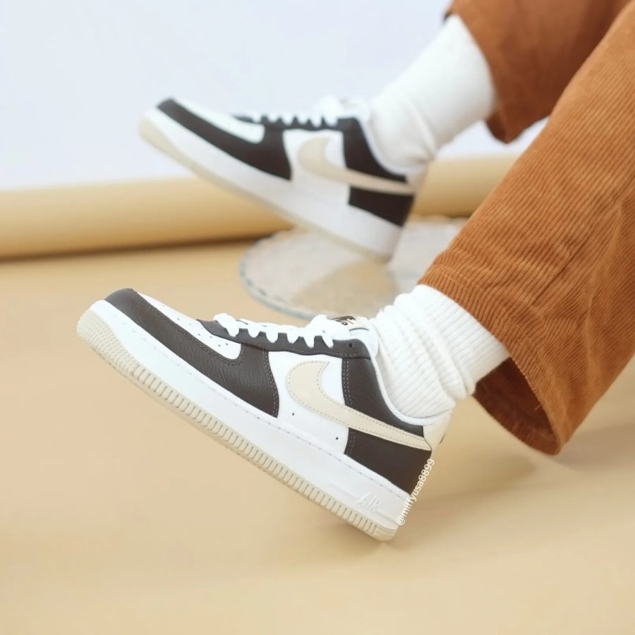 giày nike air force 1 low '07 'white velvet brown' fd9873-101