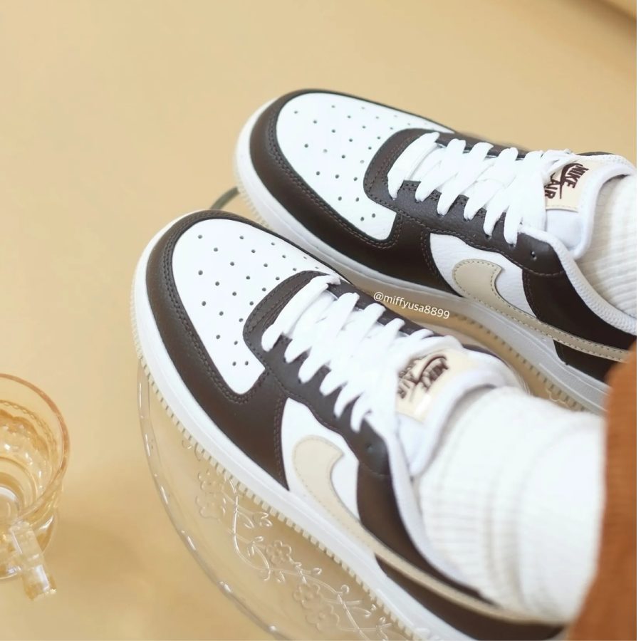 giày nike air force 1 low '07 'white velvet brown' fd9873-101