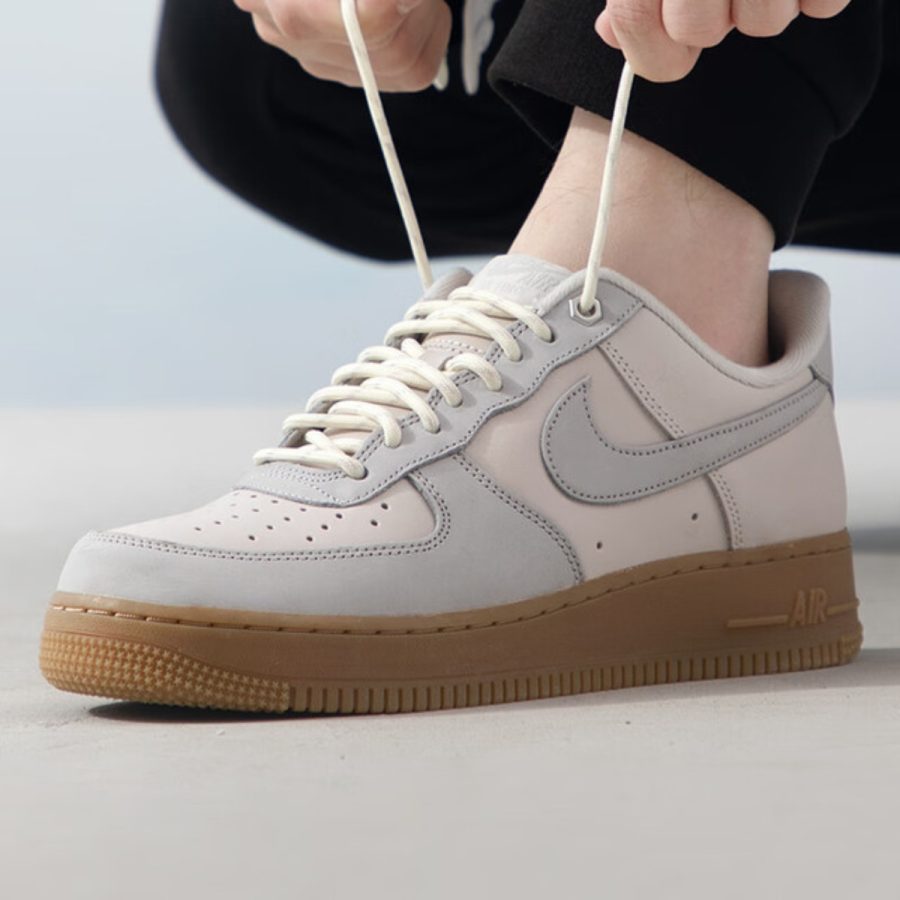 giày nike air force 1 low 1 07 wb 'light bone gum' fd3365-001