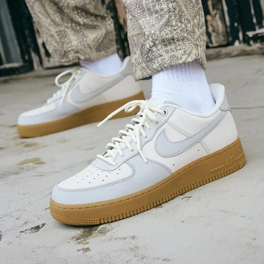 giày nike air force 1 low 1 07 wb 'light bone gum' fd3365-001