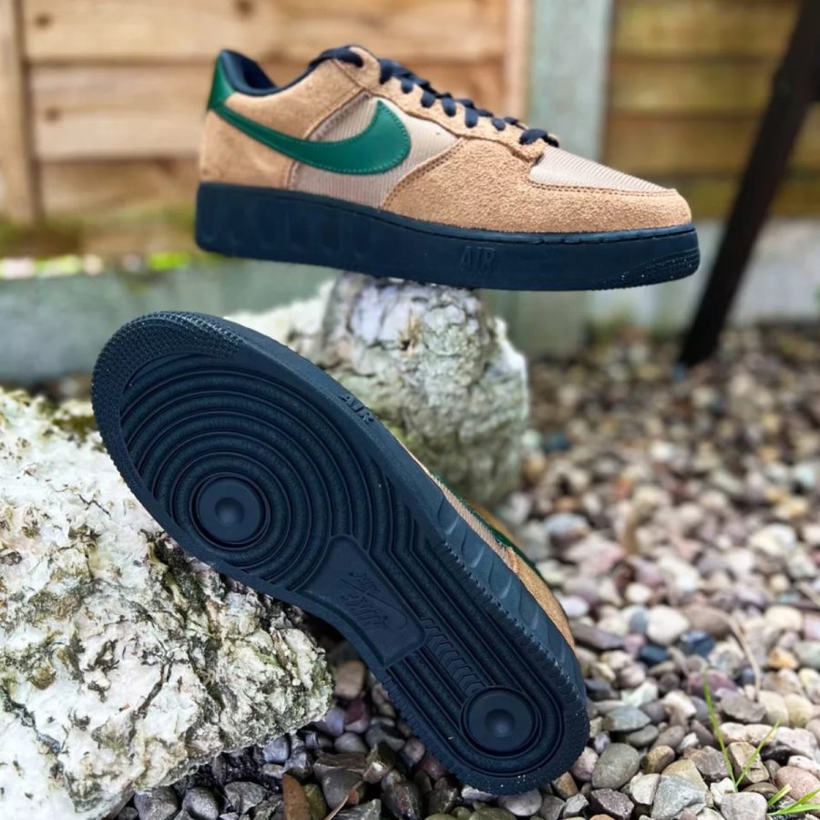 giày nike air force 1 'low brown green' fj1533-200