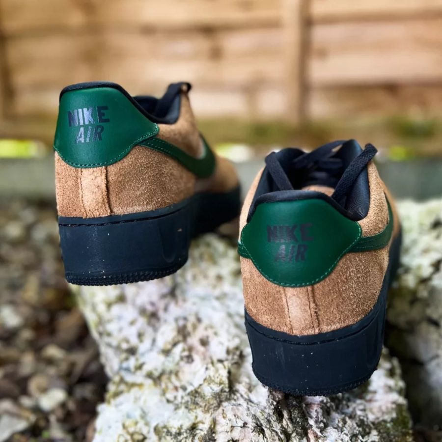 giày nike air force 1 'low brown green' fj1533-200