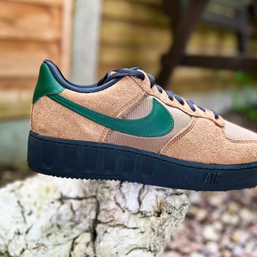 giày nike air force 1 'low brown green' fj1533-200