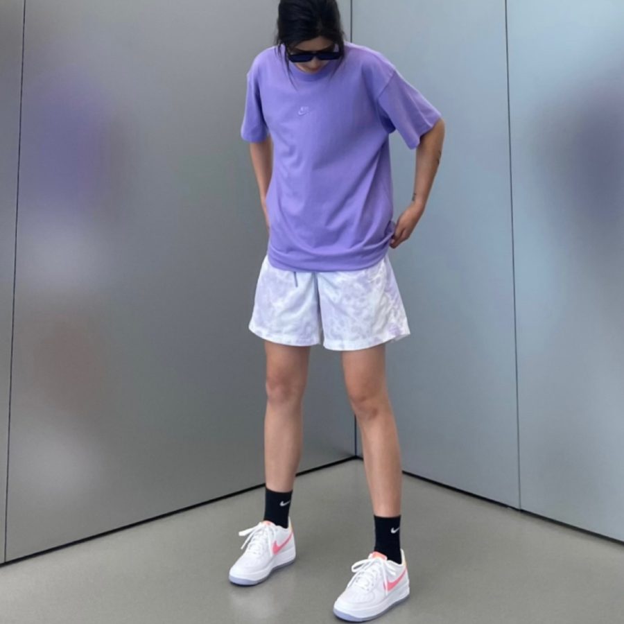 giày nike air force 1 low 'coral chalk laser orange' dv7762-100