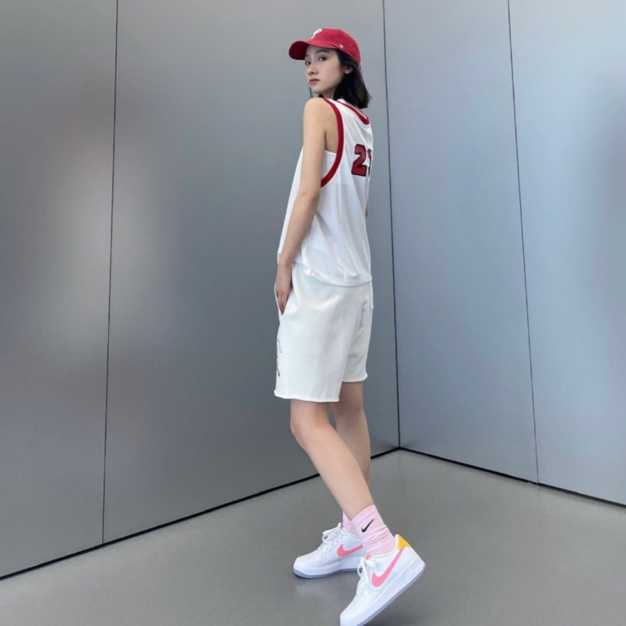 giày nike air force 1 low 'coral chalk laser orange' dv7762-100