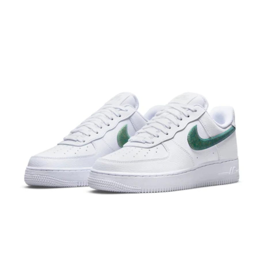 giày nike air force 1 low 'glitter swoosh - celery' dh4407-100