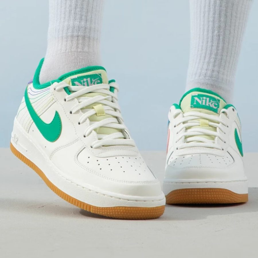 giày nike air force 1 low 'heel stitch' fj7540-100