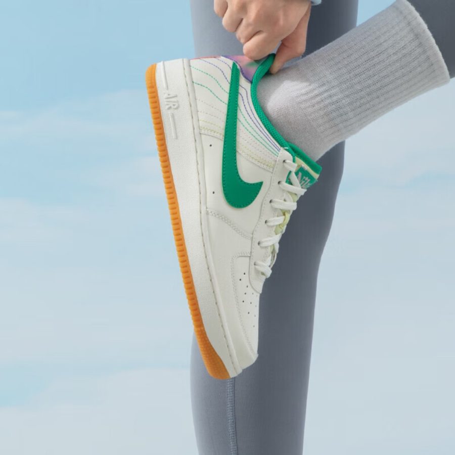giày nike air force 1 low 'heel stitch' fj7540-100