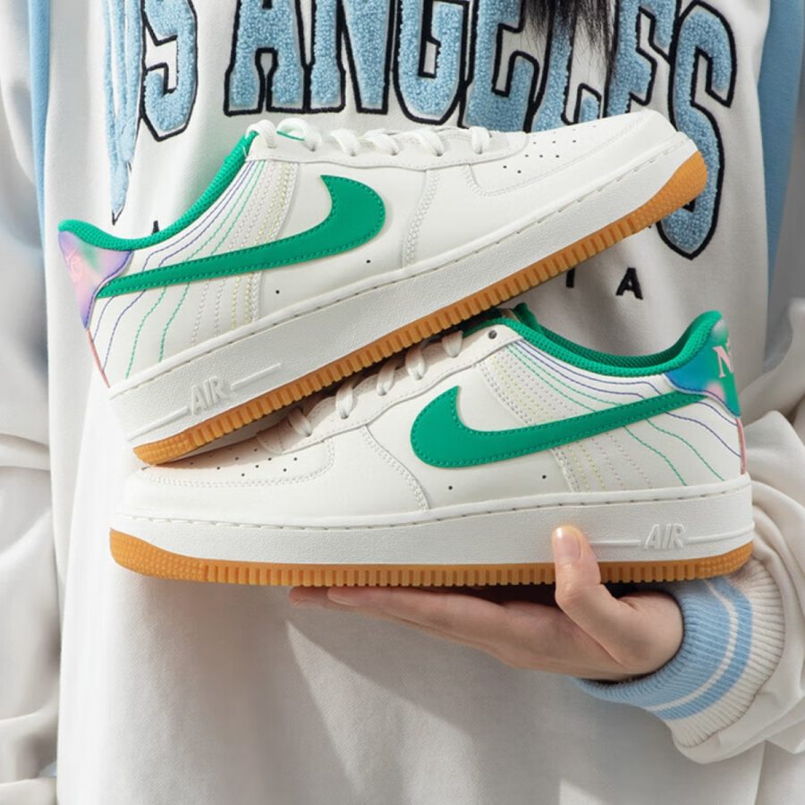 giày nike air force 1 low 'heel stitch' fj7540-100