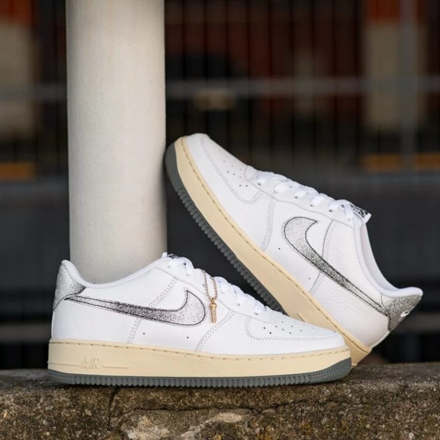 giày nike air force 1 low lv8 3 'white smoke gray' dx1657-100