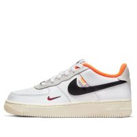 giày nike air force 1 low lv8 'hoops pack - white total orange' dx3361-100