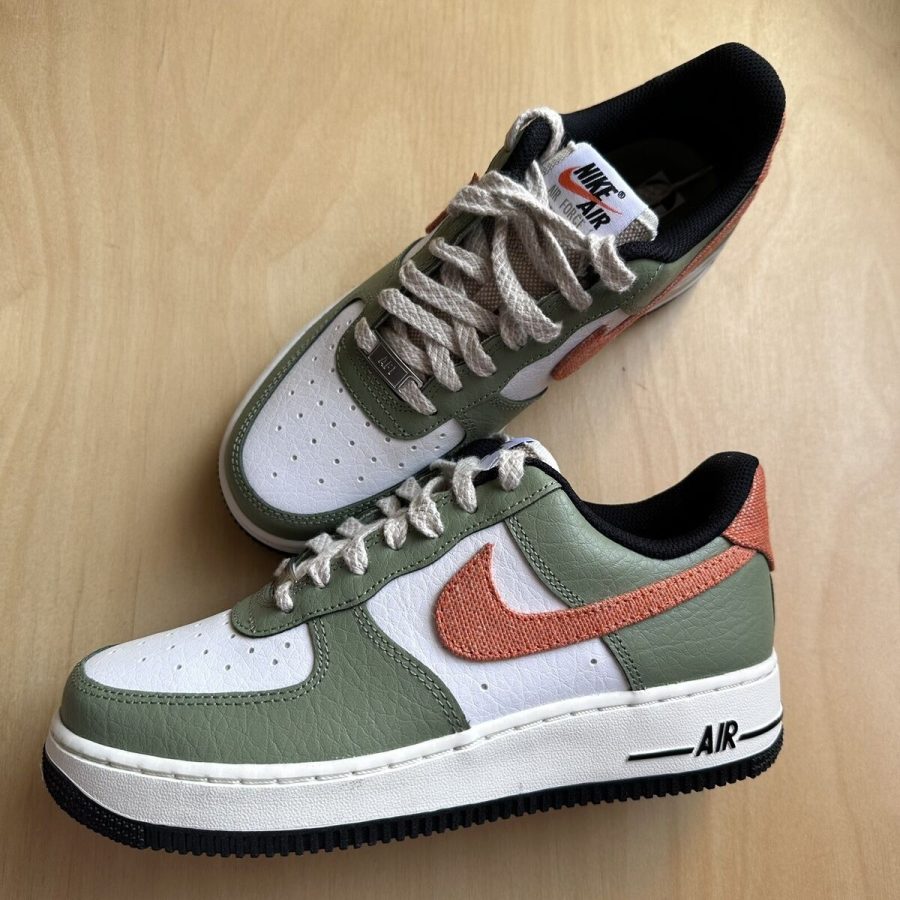giày nike air force 1 low 'oli green' fd0758-386