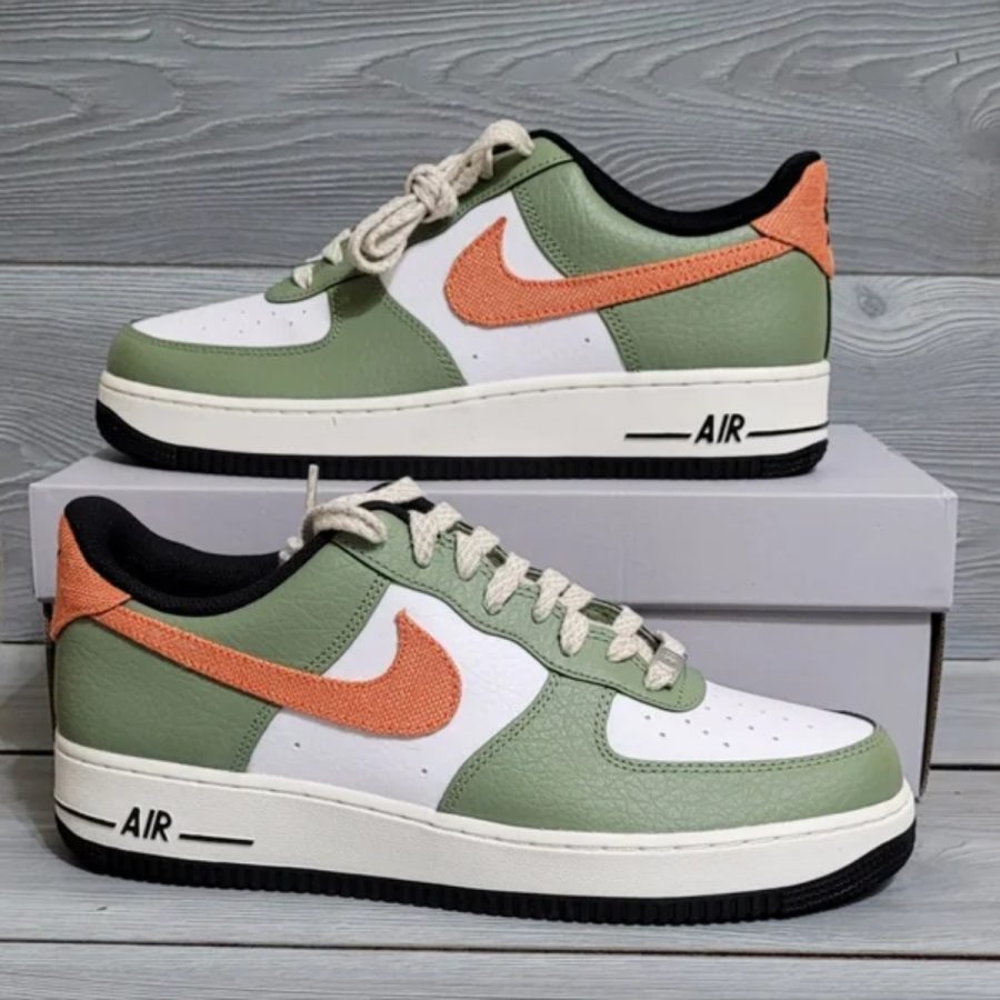 giày nike air force 1 low 'oli green' fd0758-386