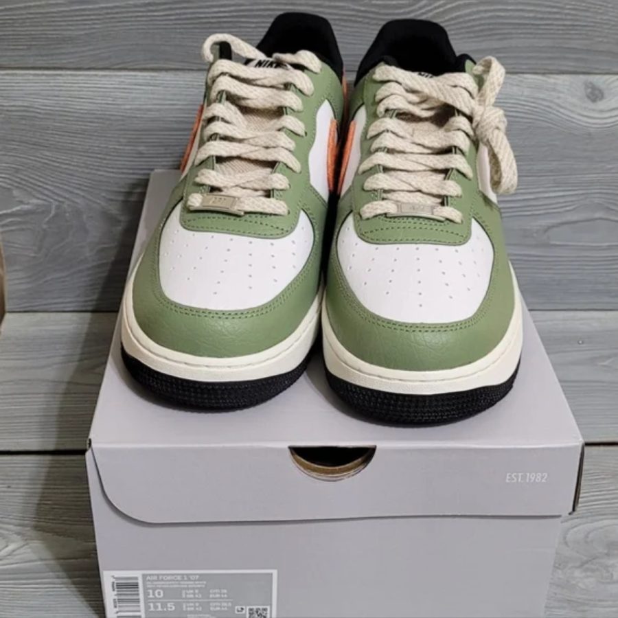 giày nike air force 1 low 'oli green' fd0758-386